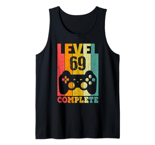 Libro de visitas de 69 cumpleaños para hombre y mujer, diseño de 69 años de 1953 Camiseta sin Mangas