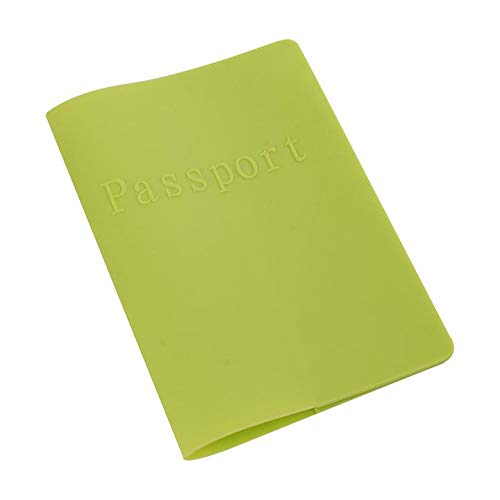 Waterproof Silicon Travel Passport Holder Passport Wallet Passport Sleeve Passport Case - Green-image-23