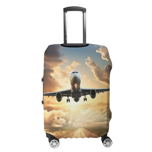 Carry on Luggage Cover Airplane Suitcase Covers for Luggages Tsa Approved Travel Luggage Sleeve Protector Elastic Suitcase Protector Anti-Scratch Washable Fits 19-30 Inch Case -XL4
