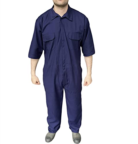 Combinaison de travail à manches courtes pour homme Taille XXXL