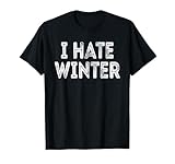 Funny Snow Hater Seasons Men Women Kids