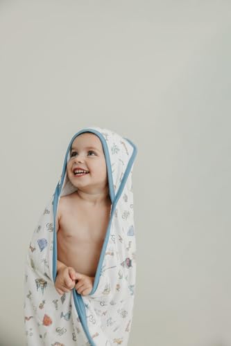 Image of Copper Pearl Hooded Bath Towels Premium Knit /Terry Cloth Baby Towels with Hood, Pockets, and Cool Designs - Great to Gift and Make Bath Time Fun - Baby Bath Towel, Wizarding World