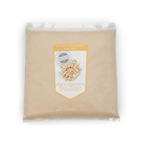 Superfoodies Raw Organic Ashwagandha Powder 1KG - Made from The Root, Non-GMO Cover