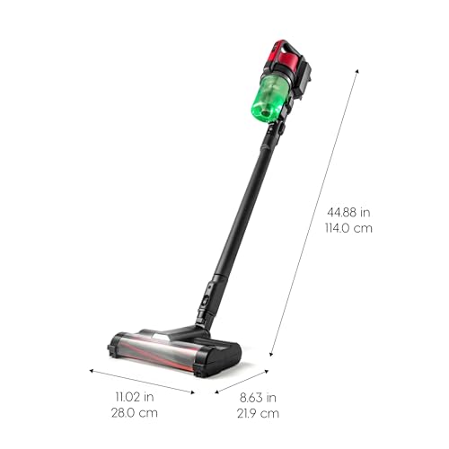 Image of IRIS USA Cordless Stick Vacuum Cleaner, 50-Min Runtime, Black