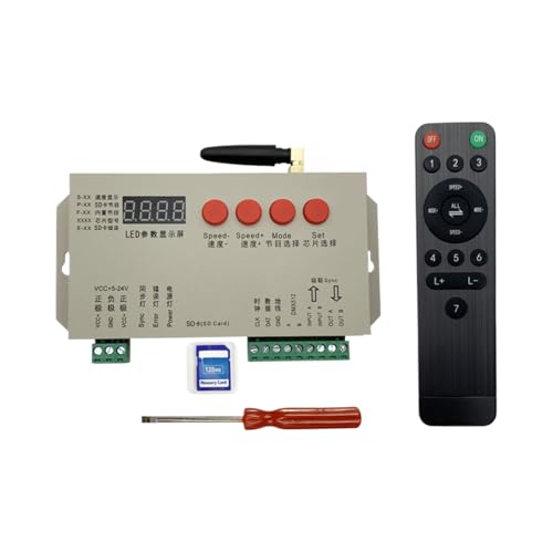 Télécommande 5V-24V pour contrôleur LED K1000S et variateur eau courante