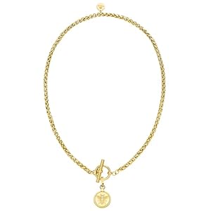 Purelei® Lele Damesketting van duurzaam roestvrij staal, waterdichte ketting met hanger, lengte 42,5 cm, halsketting voor je individuele look