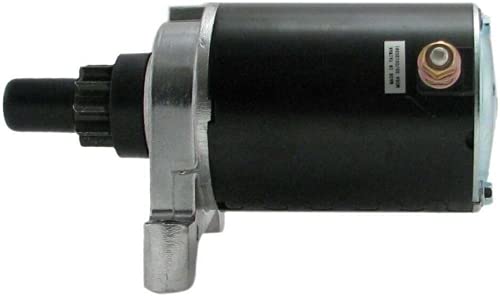 Repuesto de motor de arranque de 12 Voltios, rotación CCW, 10 dientes para motor Tecumseh de 13.0 HP OHV industrial miniatura 6