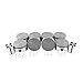 DNJ P3168 Piston Set for 2004-2009 / Buick, Cadillac, Chevrolet, GMC, Hummer, Isuzu, Pontiac, Saab / 9-7x, Ascender, Avalanche, Avalanche 1500, Canyon, Colorado, Envoy, Envoy XL, Envoy XUV, Escalade