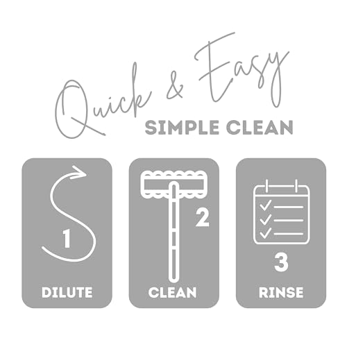 Quick Shine Multi Surface Concentrated Floor Cleaner 27oz Use on Hardwood, Laminate, Luxury Vinyl Plank LVT, Tile & Stone Dirt Dissolving & Powerful Cleaning Makes 27 Gallons