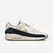 Nike Air Max 90 Premium Men's Shoes (Pale Ivory/Thunder Blue/Sail/Light Khaki) Size 10.5