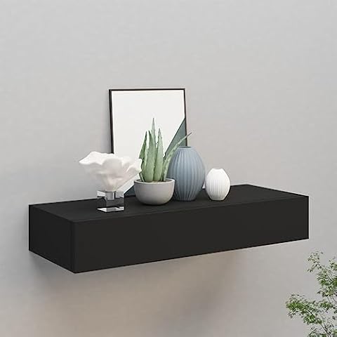 Étagère murale Générique Noir 60x23,5 cm Cover