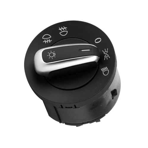 Interruptor Cromado para Faros antiniebla 5ND941431A que soluciona fallos en VW Golf Plus 3