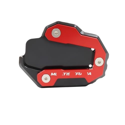 Pied de béquille Multistrada plaque extension pour éviter la chute de votre moto à l'arrêt