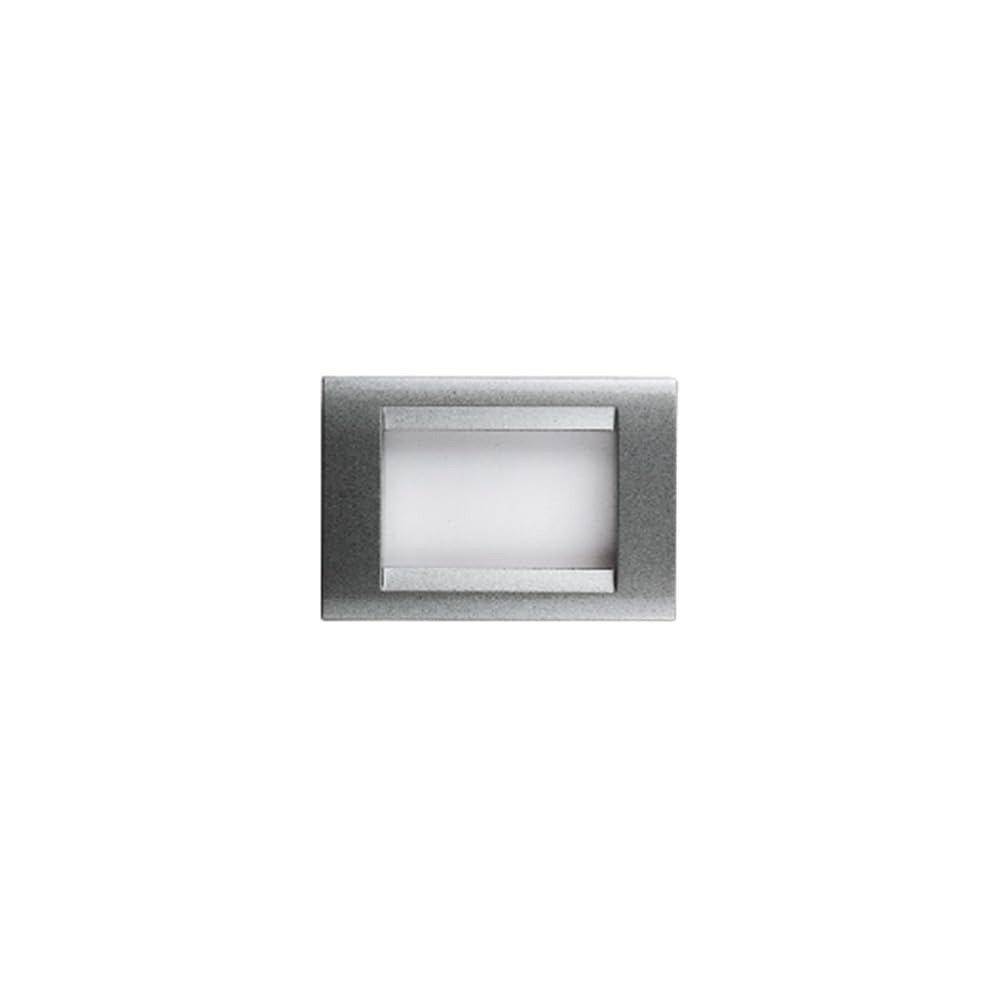 Abdeckrahmen Gewiss GW32018 gris titane pour 12 modules Playbus