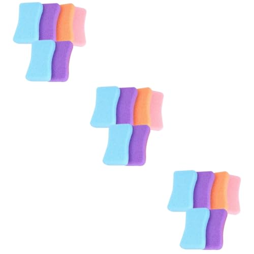 Healeved 18pcs Pu Material Foot Pedicure Pumice for Dead Skin Removal Home Exfoliating Tool Random Color