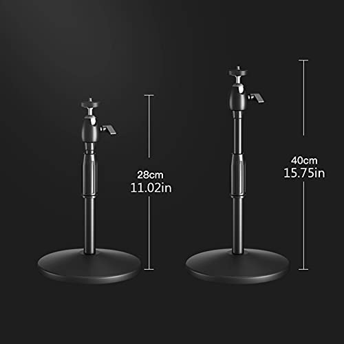 Soporte de proyector ajustable con rotación 360° y altura 28-40 cm miniatura 2