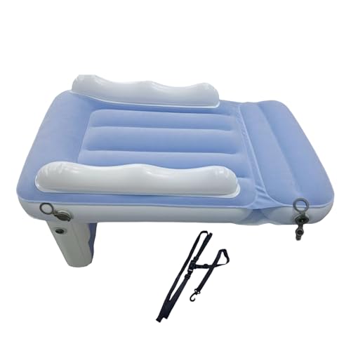 Cama Inflable Montada En Automóvil Para Niños, Cama De Viaje Inflable, Colchón De Vuelo Para Niños, Lados De Alta Seguridad, Diseño Rápido De Inflación, 80x60x50 Cm Para El Asiento Del Avión Para Dorm
