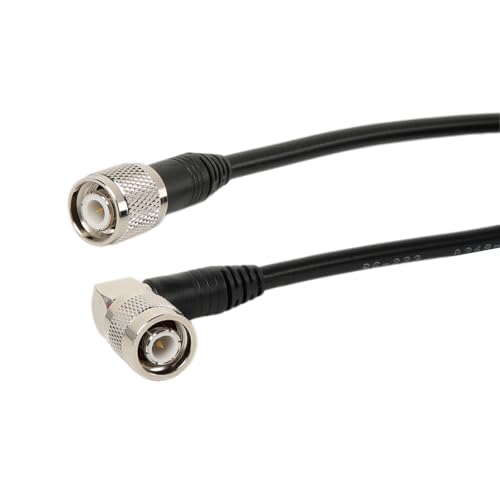 Câble antenne TNC mâle coudé 50 Ohm en cuivre argenté sans interférence