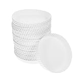 SOIMISS 100 Stück Einweg Pappbecher Deckel aus Papier Stabile Formbeständige Becherabdeckungen für Hotel Gastzimmer Bar und Ktv Biologisch Abbaubare Trinkbecher Deckel für Einwegbecher