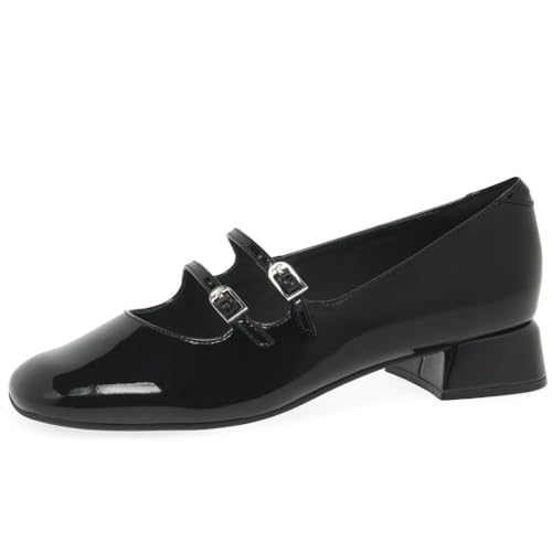 Escarpins en cuir noir Clarks Daiss30 Shine d'une finition haut de gamme