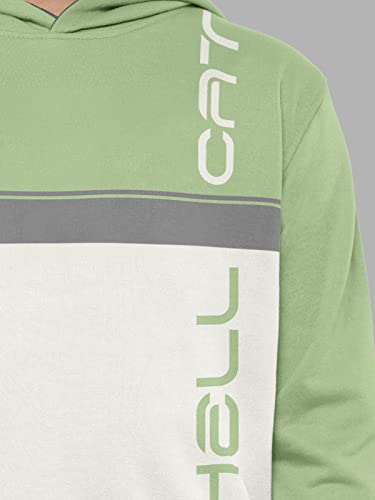 Image of HELLCAT Girls Regular Fit Fulsleeve Hooded Sweatshirt with Rib - Pack of 1