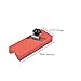 Gadpiparty 1pc Japanese Chamfer Plane for Woodworking Carpenter Hand Tool 45 Degree Corner Plane with Smooth Blades for Plasterboard Fiberboard