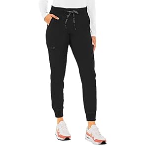 Med Couture Touch Women’s Scrub Pant Yoga Jogger with 5 Pockets & Drawstring Waistband – MC7710