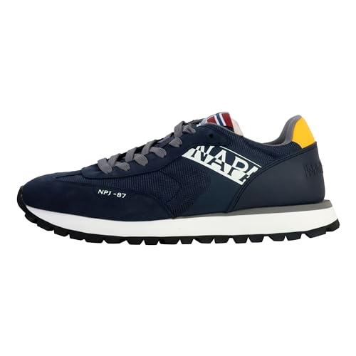Napapijri Basket Cuir Jeto : chaussure basse homme et femme en cuir véritable