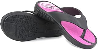 IMTY Girls Kids Youth EVA Toe Post Summer Slip On Flat Lightweight Beach Pool Slides Water Shoes Flip Flops Sandals