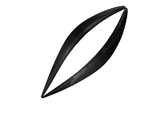 Headlight Eyebrow for Infiniti Q50 2014-2019 Headlight Eyebrows Cover Trim Auto Headlamp Eyelid Paste