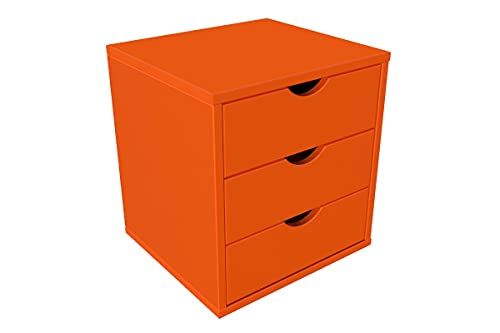 ABC MEUBLES - Bloque 3 cajones de Madera Maciza Cover