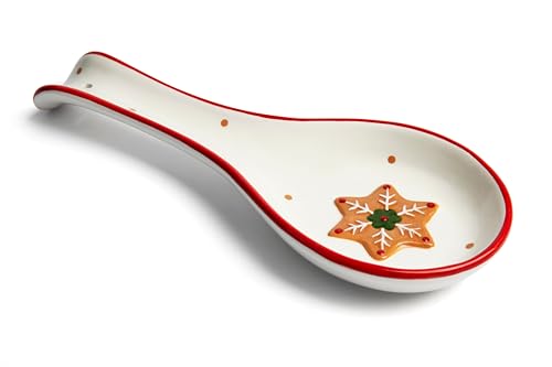 Gingembre de Noël céramique Excelsa Merveilleux flocon de neige idée cadeau fêtes - 2