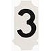 Brady 5010-3, 50103 Gothic Quik-Align, (25 Packs of 10 pcs)
