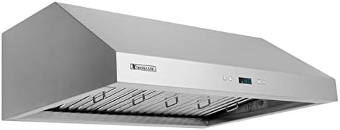 XtremeAir PX11-U36, 36",LED Lights, Baffle Filter W/ Grease Drain Tunnel, 1.0mm Non-Magnetic Stainless Steel, Under Cabinet Mount Range Hood
