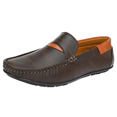 Image of Leatherkraft Mens Lk Eye Loafer Flat