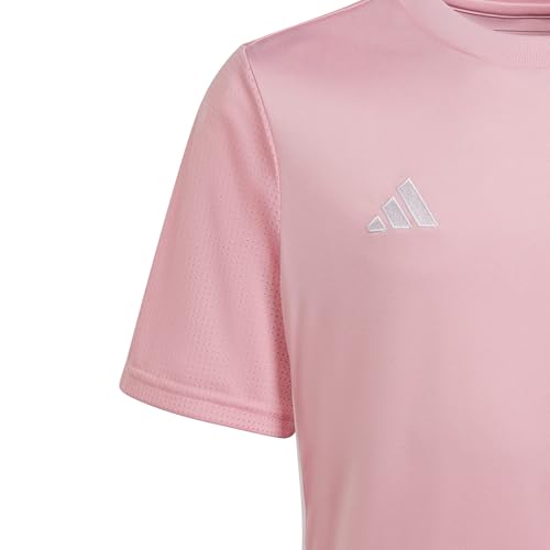 adidas Unisex Kids Jersey (Short Sleeve) Tabela 23 Jersey, Light Pink/White, IA9154, 140
