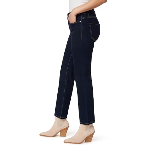 Angels Forever Young Womens Jeanie Lift Mid-Rise Straight Ankle Jeans3