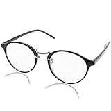 [エイトトウキョウ] ブルーライトカット メガネ サングラス メンズ レディース 伊達メガネ クリア 透明 ウェリントン ボストン スクエア オーバル スポーツ 運転用 UVカット ブルーライトカット 高性能レンズ [ 鯖江製レンズ ] PC-M