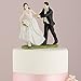 Weddingstar A Race to the Altar Couple Porcelain Figurine Cake Topper