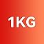 1kg-clear Red