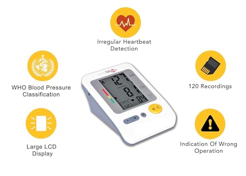 Image of BPL Medical Technologies Automatic Blood Pressure Monitor BPL120 /80 B1 - (White) (BPL 120 /80 B1)