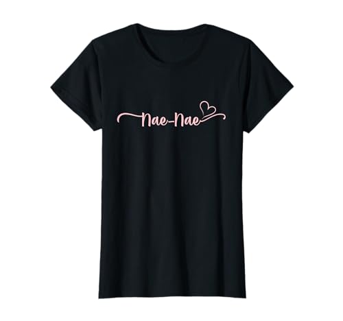 Nae Nae Heart Xmas Grandma Women Mother's Day Christmas T-Shirt