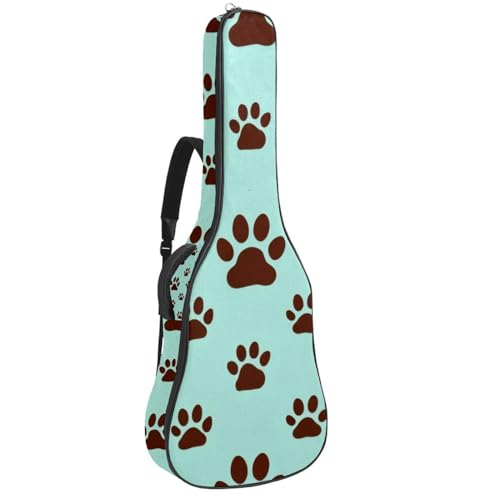 Étui souple guitare 109 cm étanche protège de la poussière et de l'humidité