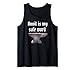 Anvil Is My Safe Word Cuchillo Haciendo Cuchillo Yunque Metal Hobby Camiseta sin Mangas
