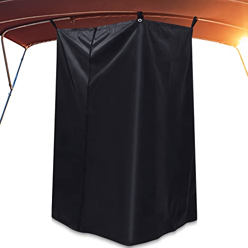 Boats Privacy Curtain Changing Room with Bag Portable Privacy Tent Easy Up Pontoon Enclosure Partition for Pontoons Boat Hanging Tent 27