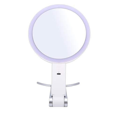 Miroir grossissant 30X à poser ou mural pour meuble-lavabo