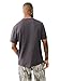 True Religion Men's SS Embroidery Radio Wave Tee – Short Sleeve T-Shirt- Phantom - Medium
