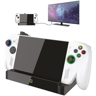Venom Media Dock for ASUS ROG Xbox Ally & Ally X | 4K HDMI 2.1 Docking Station with Cooling Fans, 100W USB-C Charging, Ethernet & USB Ports | Compatible with Steam Deck, Legion Go, MSI Claw