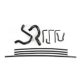 Mishimoto MMHOSE-FT-88 Replacement Coolant Hose Kit, Compatible With Ford Trucks With 5.0L/5.8L V8 1988-1994