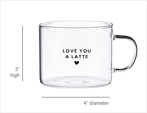 Santa Barbara Design Studio Taza de Vidrio 16 oz miniatura 3